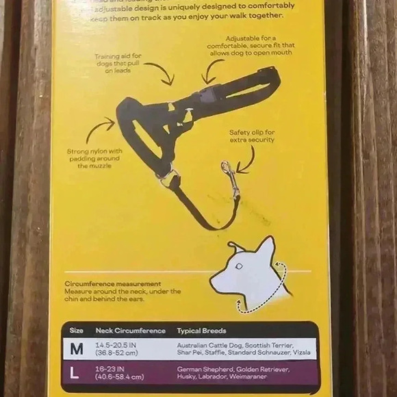 EveryYAY Head of the Class Large Dog Head Halter - Picture 4 of 6